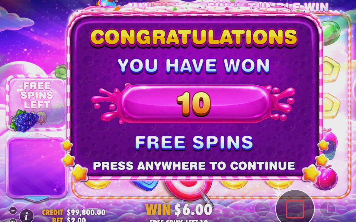 Free Spins-läget med MULTIPLIER-bomber på rullarna