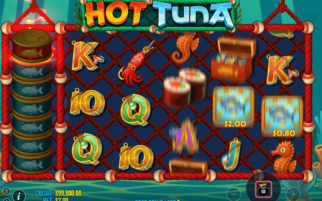 Free Spins med CATCHES-mätaren och gratissnurr kvar